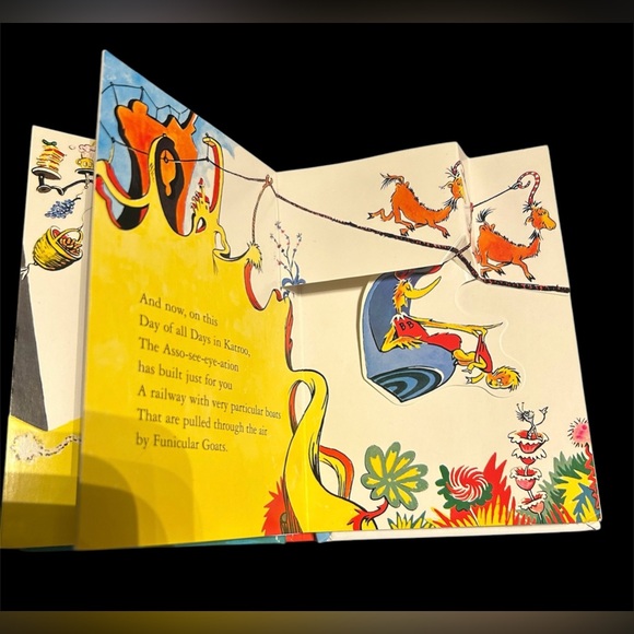 Dr. Seuss Happy Birthday to You! Small pop up board book. Previously loved. - Picture 10 of 12